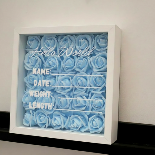 3D Blomsterramme