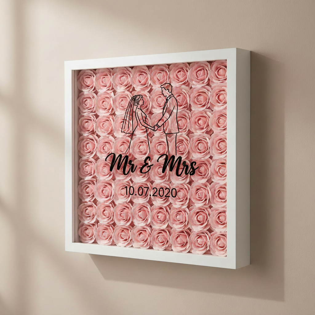 3D Blomsterramme